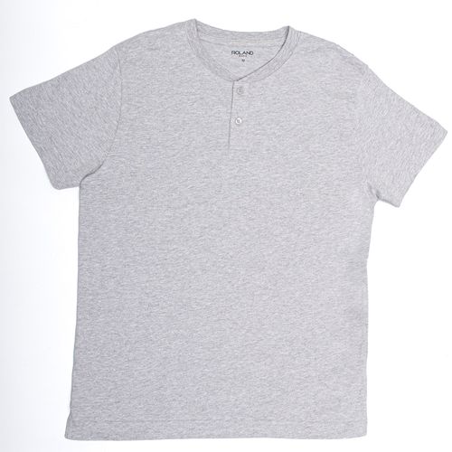 CAMISETA MODA-ALGODÓN VINCHA GRIS JASPE