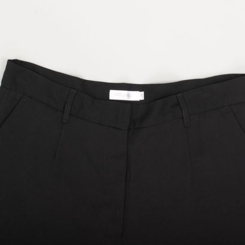 PANTALÓN PLANO BASTA RECTA NEGRO