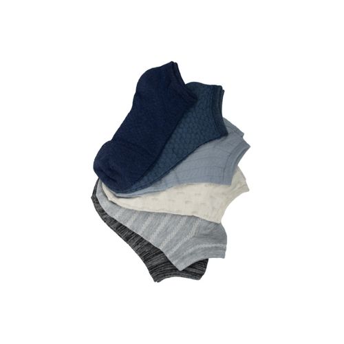 MEDIA DEPORTIVO CAÑA TOBILLERA LISA TEXTURA SURTIDO PACK X6