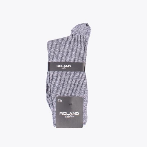 MEDIA LISA CAÑA CASUAL LLANA GRIS CLARO PACK X1