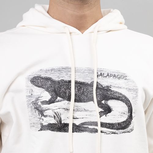 HOODIE IGUANA REGIONS BLANCO