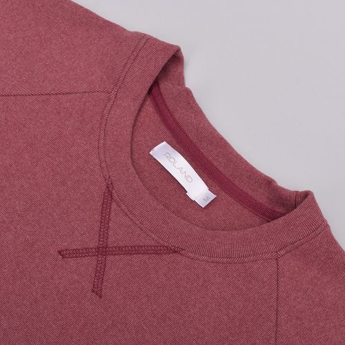 HOODIE FLEECE LLANO VINO