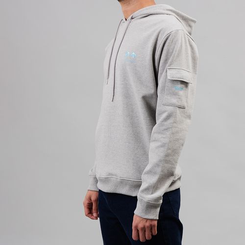 HOODIE PIQUERO REGIONS JERSEY GRIS JASPE