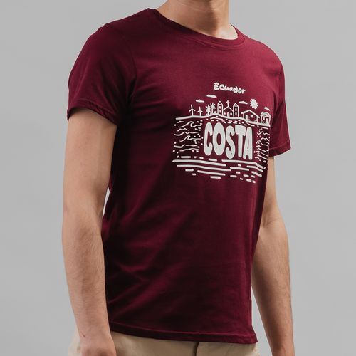 CAMISETA COSTA REGIONS JERSEY VINO