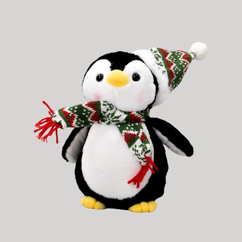 PELUCHE 25CM PINGÜINO NEGRO