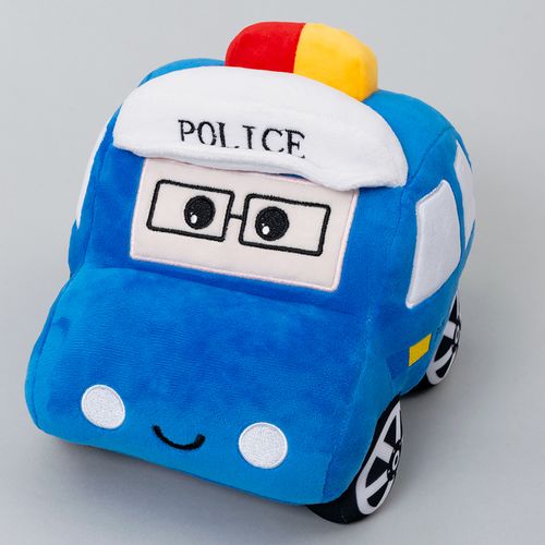 PELUCHE 30CM TAXI CELESTE