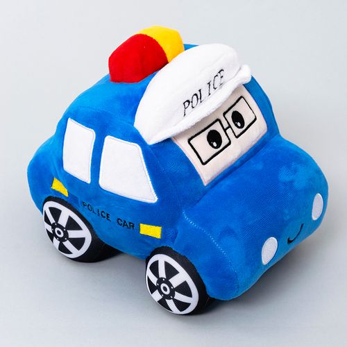 PELUCHE 30CM TAXI CELESTE