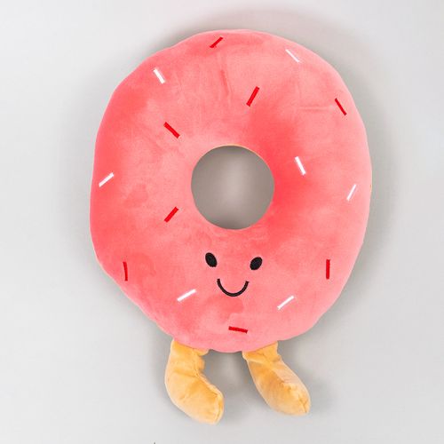 PELUCHE 26.6X.6 CM DONA ROSADO