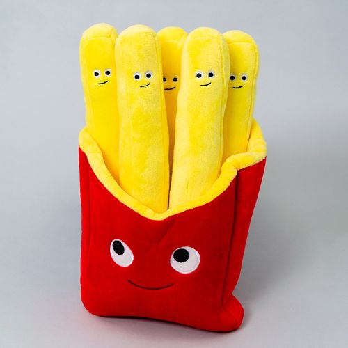 PELUCHE 30CM PAPAS FRITAS ROJO