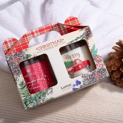 SET VELAS BLANCO NAVIDAD