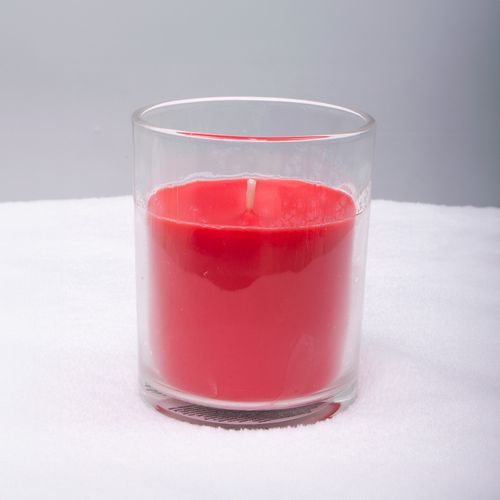 VELA VASO CANDY CANE  NAVIDAD
