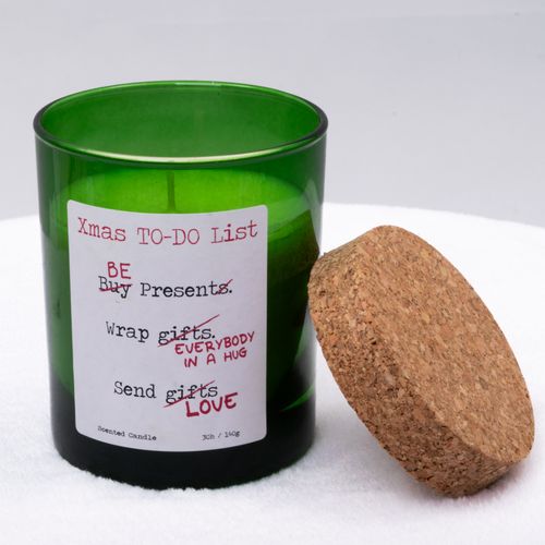 VELA VASO PERFUMADA NAVIDAD LIST