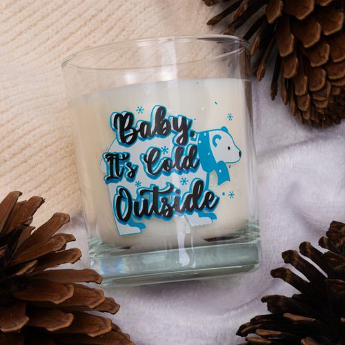 VELA VASO PERFUMDADA BABY, IT'S COLD OUTSIDE SURTIDO