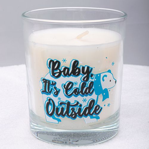 VELA VASO PERFUMDADA BABY, IT'S COLD OUTSIDE SURTIDO
