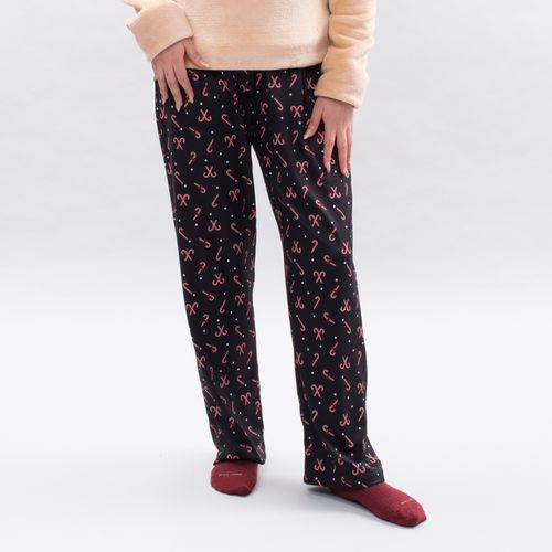 PIJAMA PANTALON NAVIDAD NEGRO