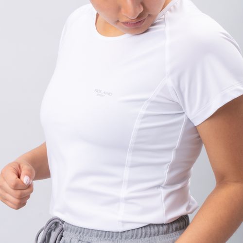 CAMISETA LLANA CUELLO REDONDO BLANCO