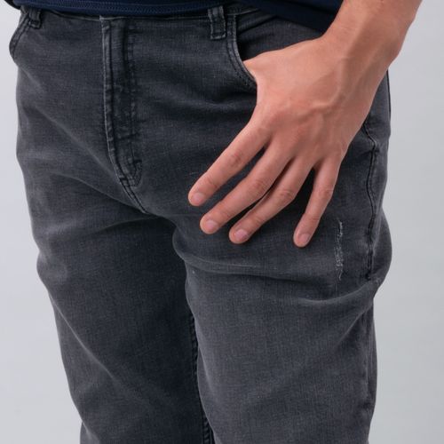 PANTALÓN DENIM SLIM EC NEGRO