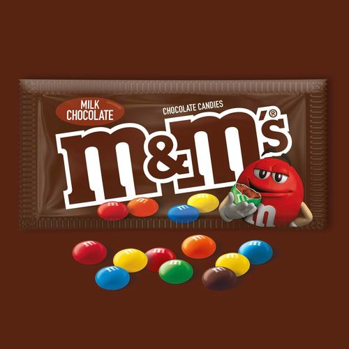 CHOCOLATES CON LECHE M&M'S MILK SINGLE CAFE