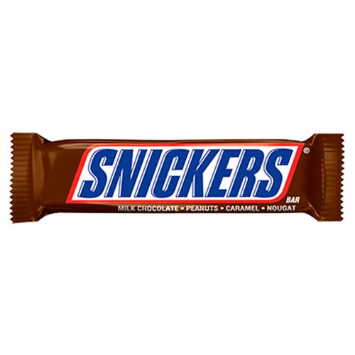 CHOCOLATES CON LECHE SNICKERS SINGLE CAFE