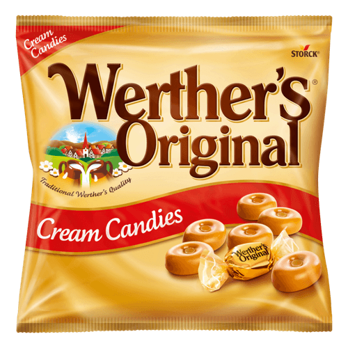CARAMELOS DUROS WERTHERS CARAMELO ORIGINAL BOLSA AMARILLO
