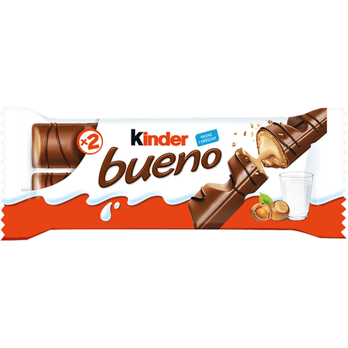 CHOCOLATES CON LECHE KINDER BUENO WAFFER