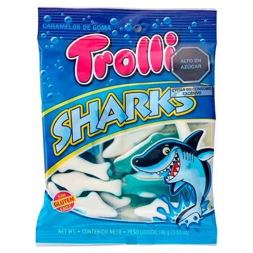 CARAMELOS MASTICABLES TROLLI® TIBURONES