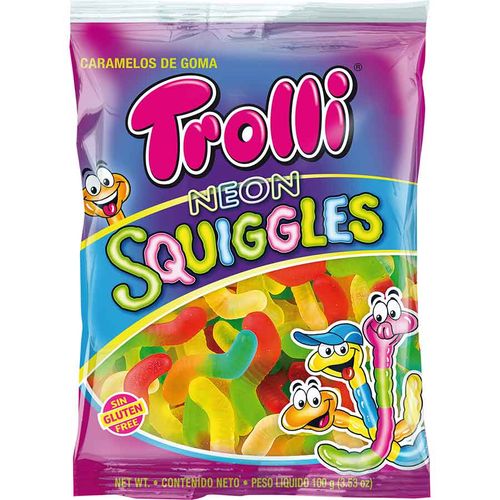 CARAMELOS MASTICABLES TROLLI® NEON SQUIGGLES