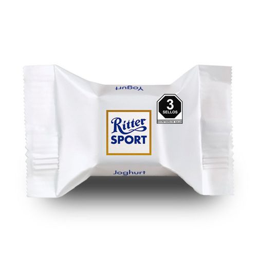 CHOCOLATES CON LECHE RITTER CHOCOCUBOS FRESA YOGURT BLANCO