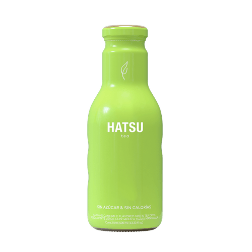 REFRESCO BEBIDA YUZU Y MANZANILLA VERDE