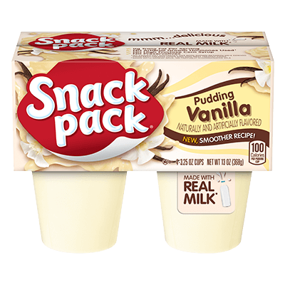 PUDDING SNACKS VAINILLA BEIGE