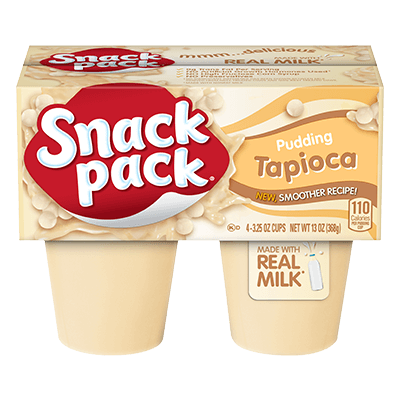PUDDING SNACKS TAPIOCA BEIGE