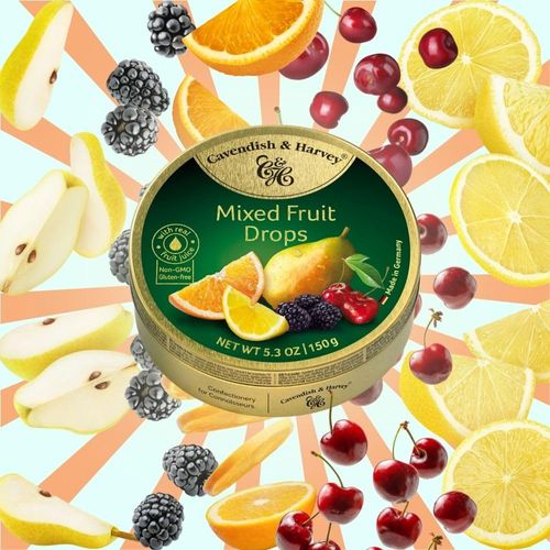 CARAMELOS DUROS FRUTAS MIXTAS VERDE