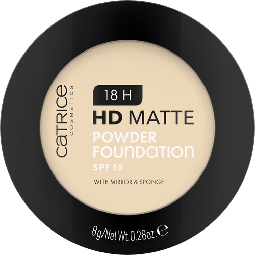 BASE COSMETICOS POLVO BASE EN POLVO 18H HD MATTE 8 GR 005N CATRICE SURTIDO