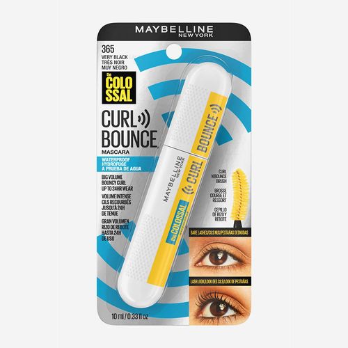RIMEL COSMETICOS VOLUMEN COLOSSAL WTP MASCARACURL BNCE/1 SURTIDO