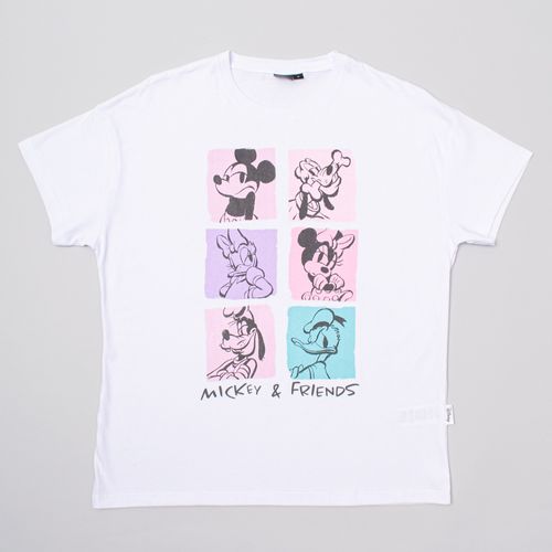 CAMISETA MICKEY AND FRIENDS JERSEY CRUDO