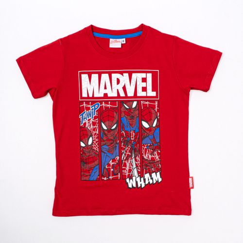 CAMISETA SPIDERMAN JERSEY ROJO