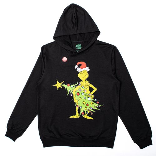 CABALLERO HOODIE EL GRINCH FLEECE NEGRO