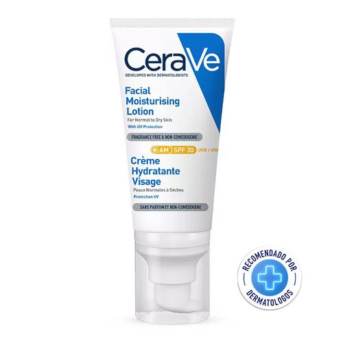 HIDRATANTE SALUD Y BELLEZA CREMA DIURNA CERAVE LOCION FACIAL AM SPF 30 52ML SURTIDO