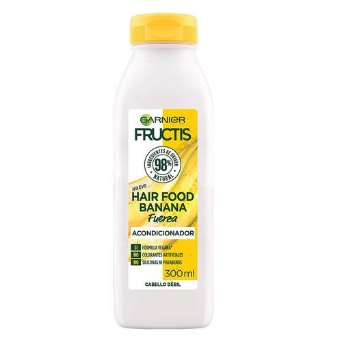 SHAMPOO SALUD Y BELLEZA ACONDICIONADOR FRUCTIS HAIR ACONDICIONADOR BANANA 300ML/12 SURTIDO