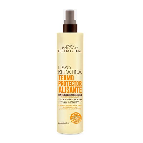 TRATAMIENTO SALUD Y BELLEZA ACEITE Y SUERO TERMOPROTECTOR LISSO KERATINA 250 ML LEAVE IN BEIGE