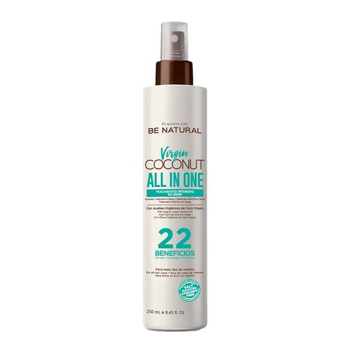 TRATAMIENTO SALUD Y BELLEZA TRATAMIENTO ESPECIFICO TRATAMIENTO VIRGIN COCONUT 250 ML ALL IN ONE LEAVE IN BLANCO