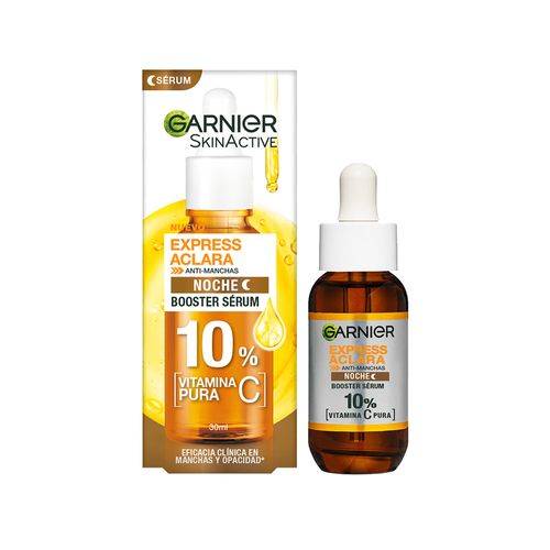 HIDRATANTE SALUD Y BELLEZA HIDRATANTE ESPECIFICO GARNIER SERUM FACIA VITAMINA C NOCHE 30ML/6 SURTIDO