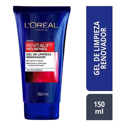 LIMPIADOR SALUD Y BELLEZA DESMAQUILLANTE REVITALIFT GEL LIMPIEZA PRO RETINOL 150ML/6 SURTIDO