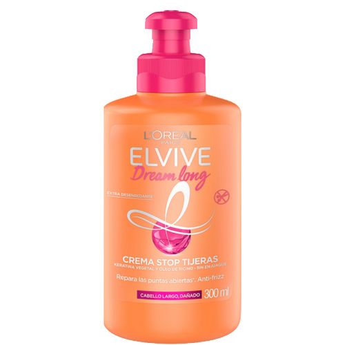 TRATAMIENTO SALUD Y BELLEZA MASCARILLA CAPILAR ELVIVE CREMA DE PEINAR DREAM LONG 300ML/6 SURTIDO