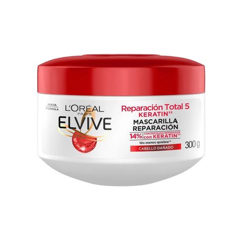 TRATAMIENTO SALUD Y BELLEZA MASCARILLA CAPILAR ELVIVE TRATAMIENTO RT5 300G/6 SURTIDO