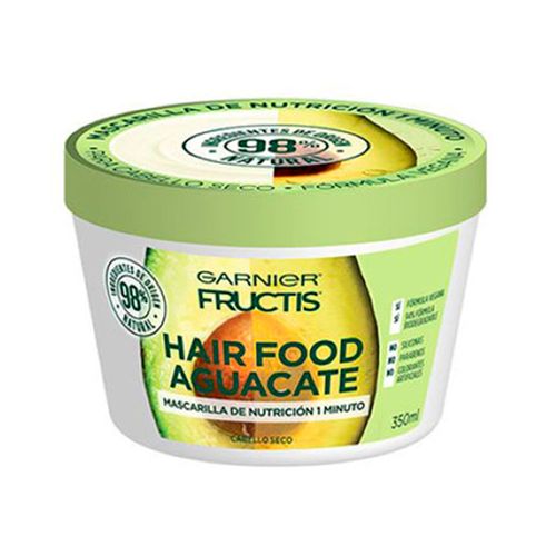 TRATAMIENTO SALUD Y BELLEZA MASCARILLA CAPILAR FRUCTIS HAIR FOOD TRATAMIENTO AGUACATE 350ML/6 SURTIDO