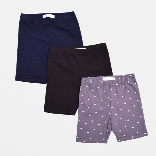 SHORT JERSEY AZUL MARINO PACK X3