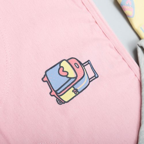 PANTY CACHETERO SCHOOL BAG PALO DE ROSA PACK X5