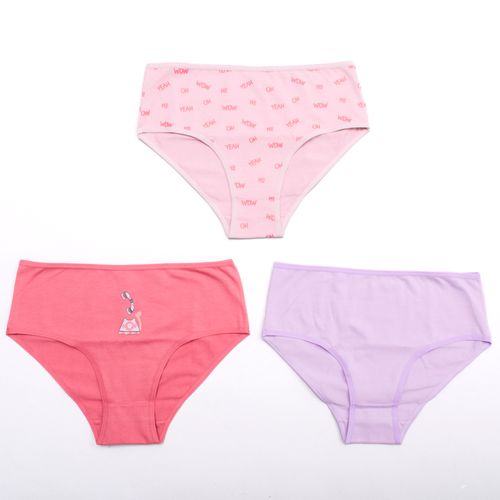 PANTY TELEFONO MAGENTA PACK X3