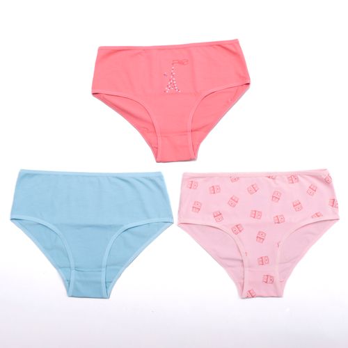 PANTY TORRE ROSADO PACK X3